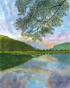 UK Lake District Watercolor